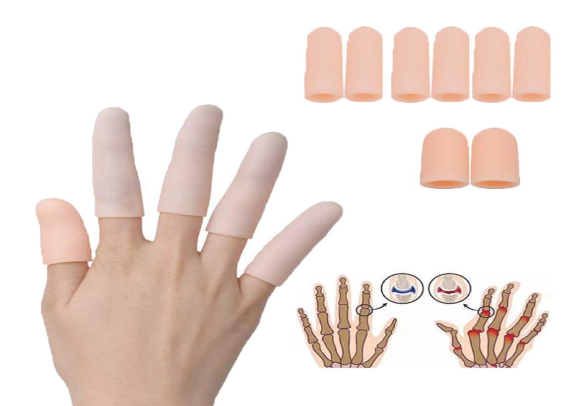 

Whole New Gel Finger Protector Basketball Fans Flexible Guard Support Stretchy Sports Aid Band Basketball Accessories4585826