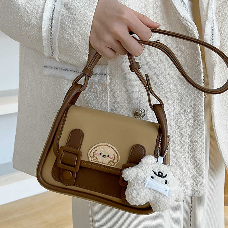 

Autumn and Winter 2022 New Thailand Cambridge Bag for Female Crowd Design Underarm Small Square Bag Cheap Versatile Crossbody Bag, Creamy-white