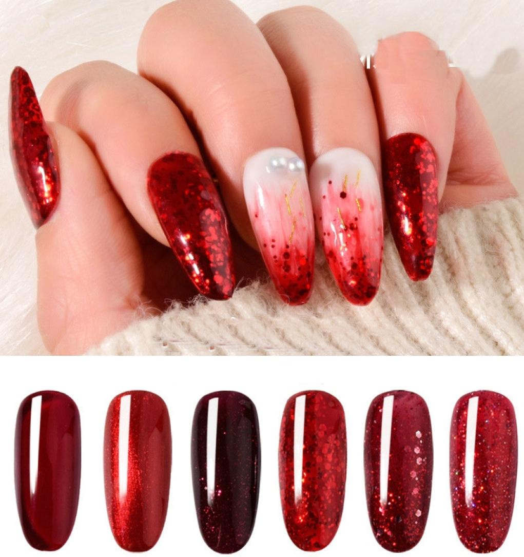 

Nail Gel Color Coat Red Colors Series 7MLBottle Soakoff UV Gel Polish9484024