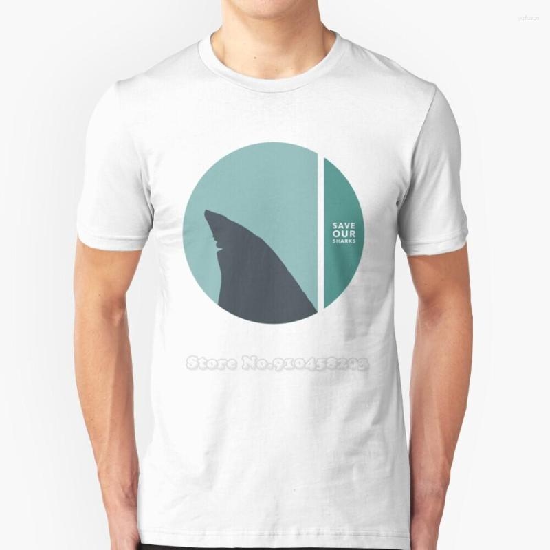 

Men's T Shirts Save Our Sharks Circles Summer Lovely Design Hip Hop T-Shirt Tops Maydaze Ecoecho Asyrum Stop Finning Social, Mtee-natural
