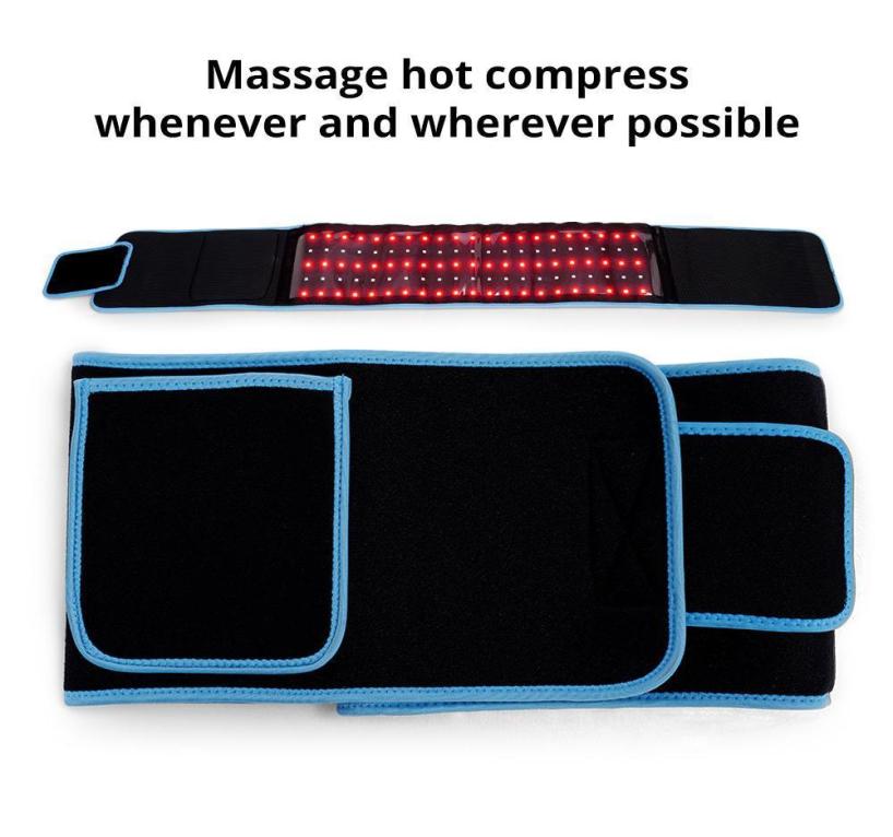 

Slimming Waist Belts Red Light Infrared Therapy Belt Pain Relief LLLT Lipolysis Body Shaping Sculpting 660nm 850nm Lipo Laser1488264