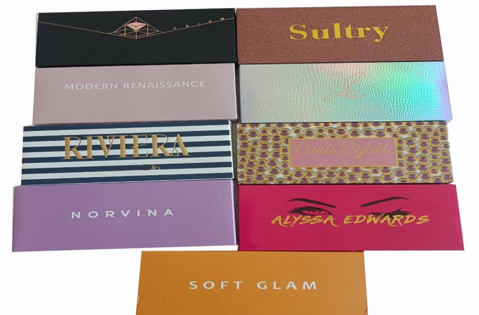 

make up eyes makeup Palette Brand Eye shadow 14colors Eyeshadow palette Shimmer Matte WaterResistant1631393, Sky blue