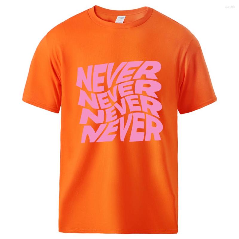 

Men' T Shirts Never Twisted Creativity Letter Printed Short Sleeve Men Loose Cotton Tshirt Breathable Soft Streetwear Retro Classic Tee, Blue