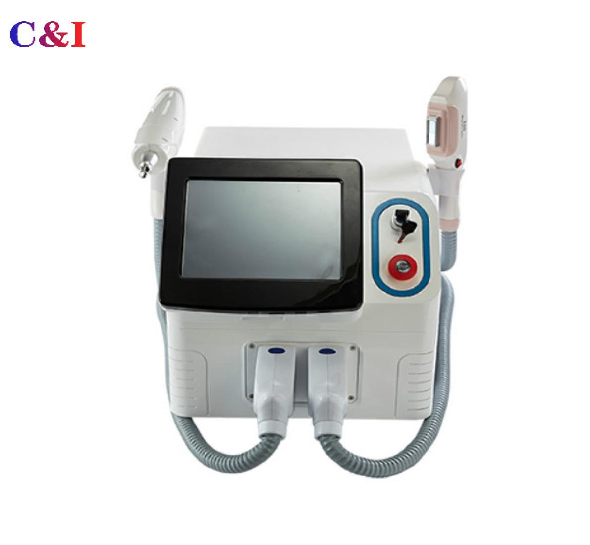 

Professional 2 in 1 Nd YAG Laser Tattoo Remove and 360 Magnetooptic hair removal machine beauty salon equipment with ce1130600