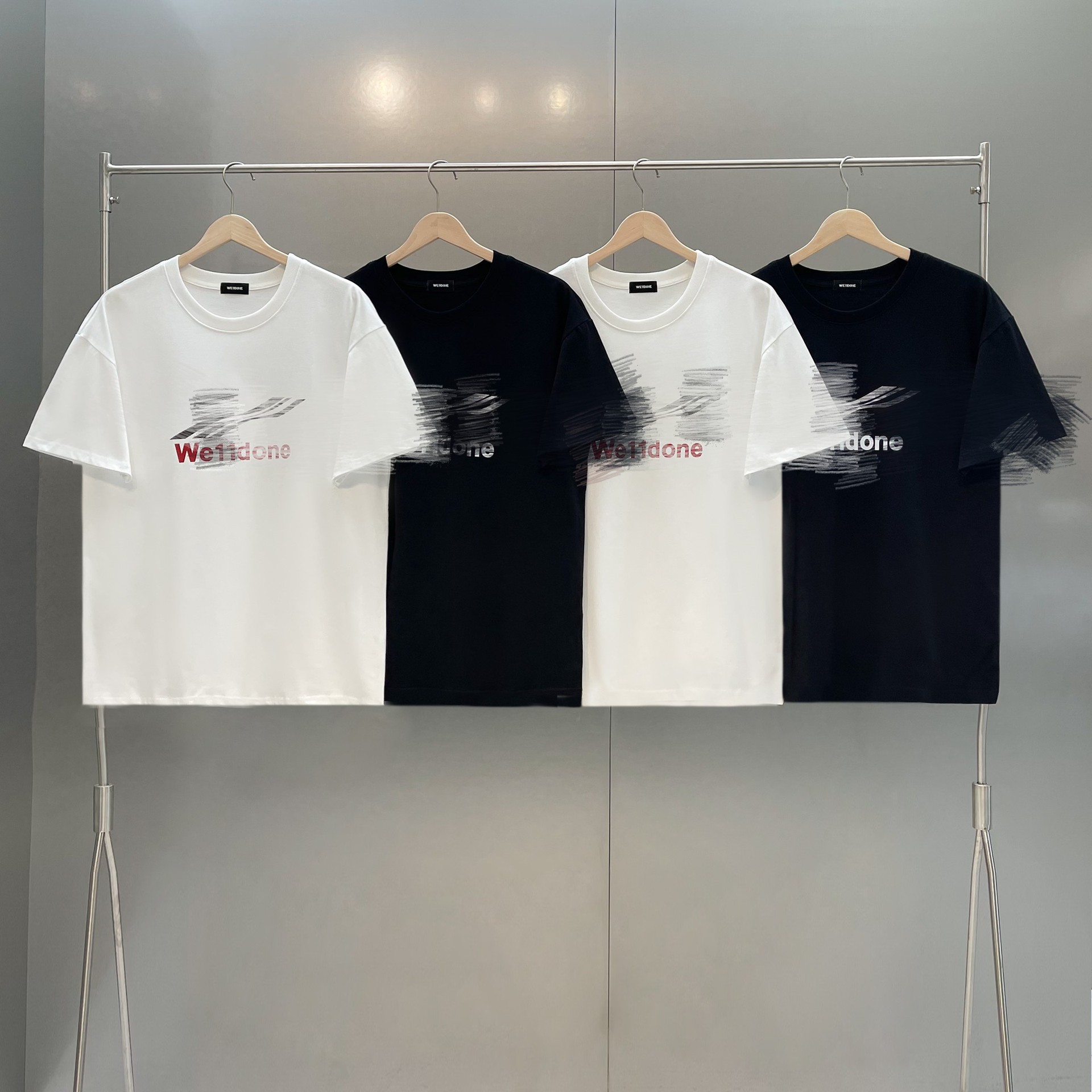 

Men' T Shirts Print Short Sleeve Cotton Men Women T Shirts, Black