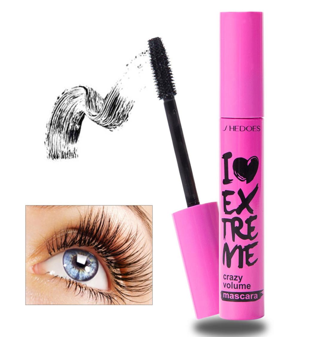 

Shedoes mascara waterproof sweat proof black thick elongated non vertigo silicone brush head pink5722536