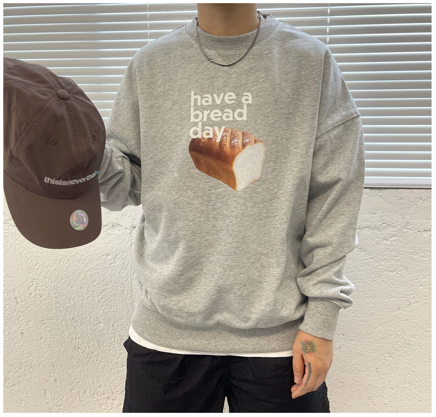 

Grey Black Men Sweatshirt Womens Sweater Long Sleeve XXL XL L M S, Gray