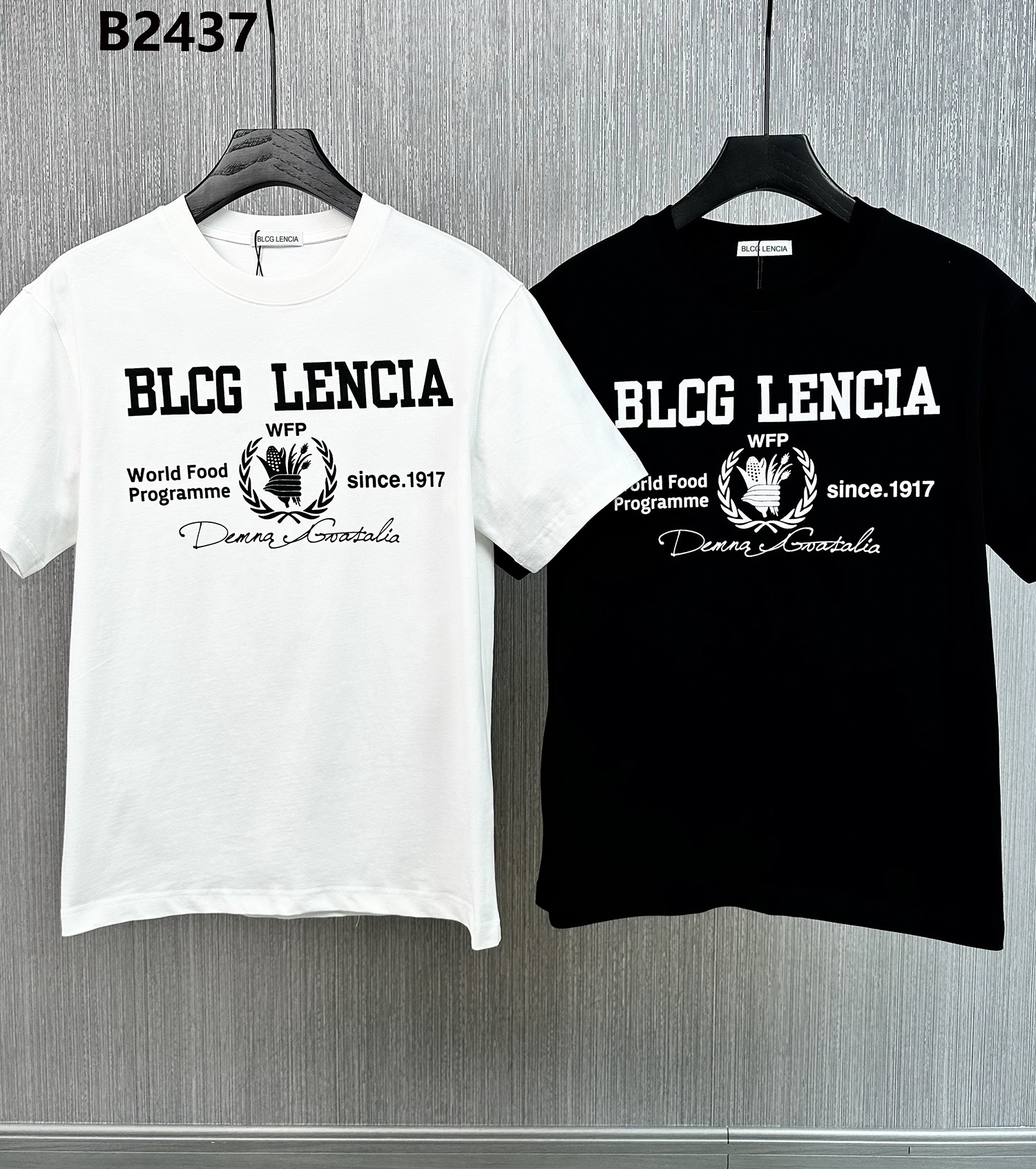 

BLCG LENCIA 2023 Summer New 250g 100% Cotton Fabric T-shirt Men High Quality Print Color Drop Sleeve Loose Tshirts Oversize Tops 22386, White