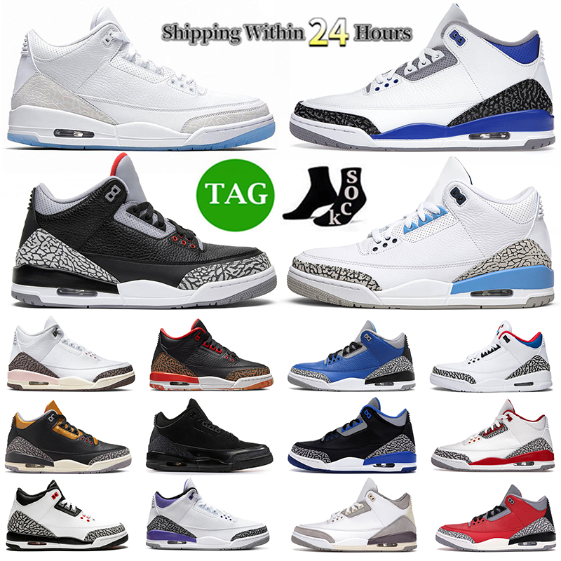 

Jumpman 3 women Men 3s Basketball Shoes Racer Blue White Cement Sport Blue True Blue Black Cement Gold Free Throw Mens Trainers Sports Sneaker, #23