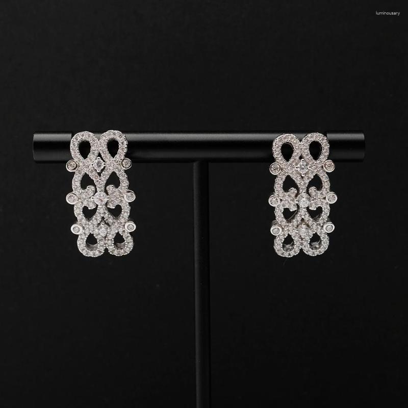 

Stud Earrings Amorita Boutique Zircon Anniversary Wedding Bridal Cute