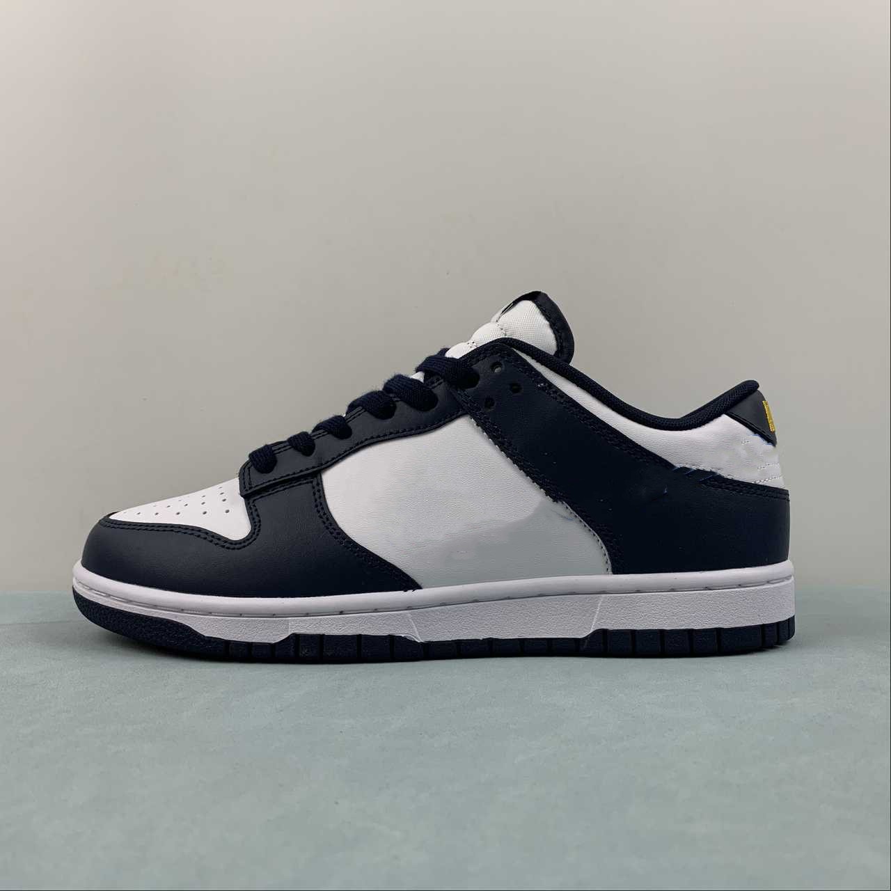 

Basketball Designer Shoes Dnks Midnight Navy University Blue With Original Box