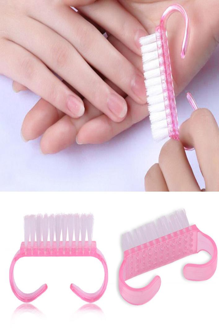 

80 PCS 6535 cm Pink Nail Art Dust Brush Tools Clean Manicure Pedicure Tool7547067