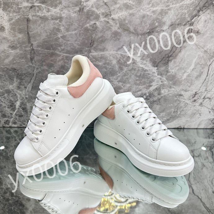 

2023 Luxurys Designers sneaker Casual Shoe Sole White Black Leather Womens mens high-quality Flat Lace Up Trainers sneakers size 35-46, 05