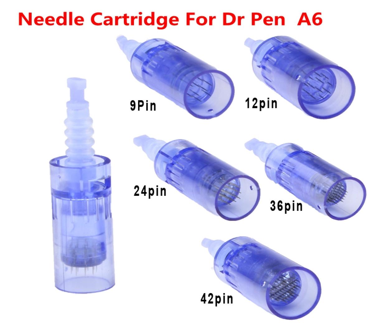 

50pcslot Needle Cartridge For 9123642 nano pin derma pen Microneedle wireless Dermapen Dr Pen ULTIMA A6 needle cartridge8243799