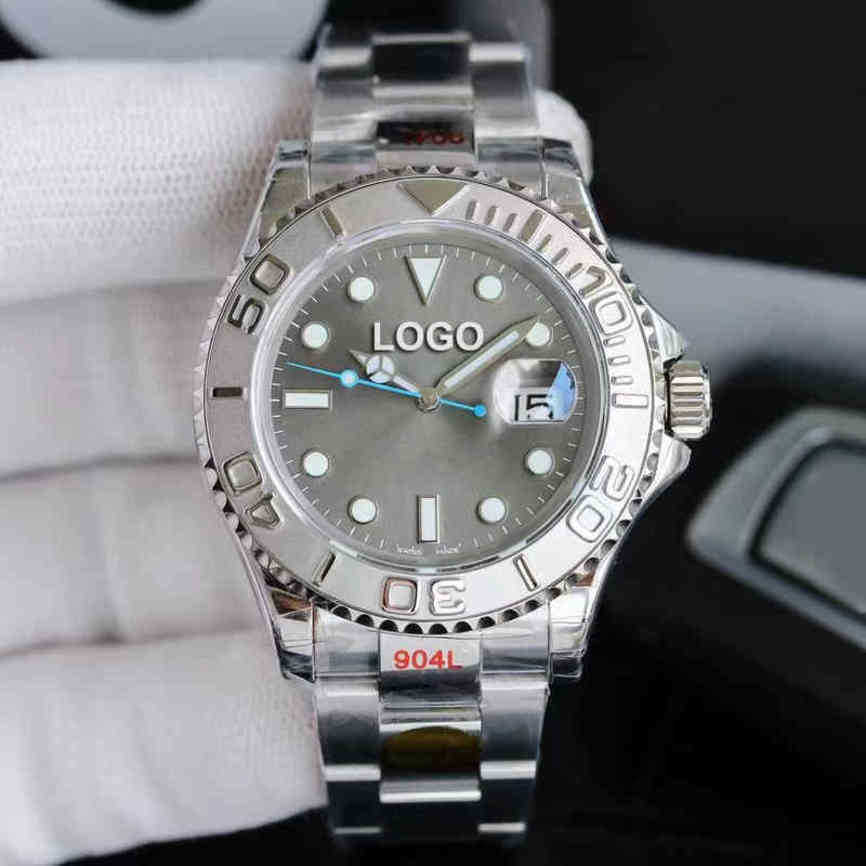 

designer men watch yachtmaster oyster perpetual wristwatch C8PF Mechanical 316L Stainless Steel Mens Private Label, Grey