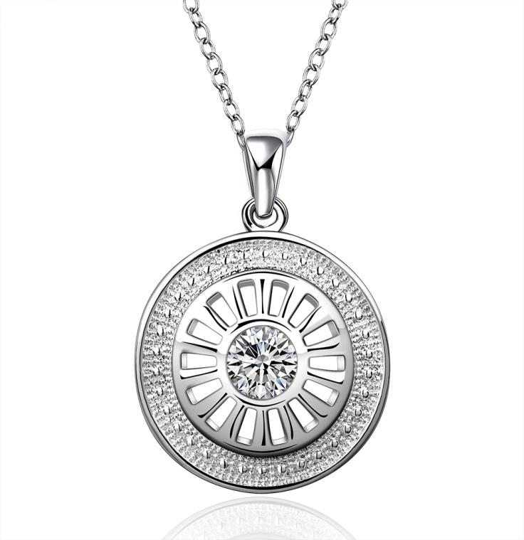 

10PCSlot silver plated woman link necklace jewelry LKNSPCN6926457604
