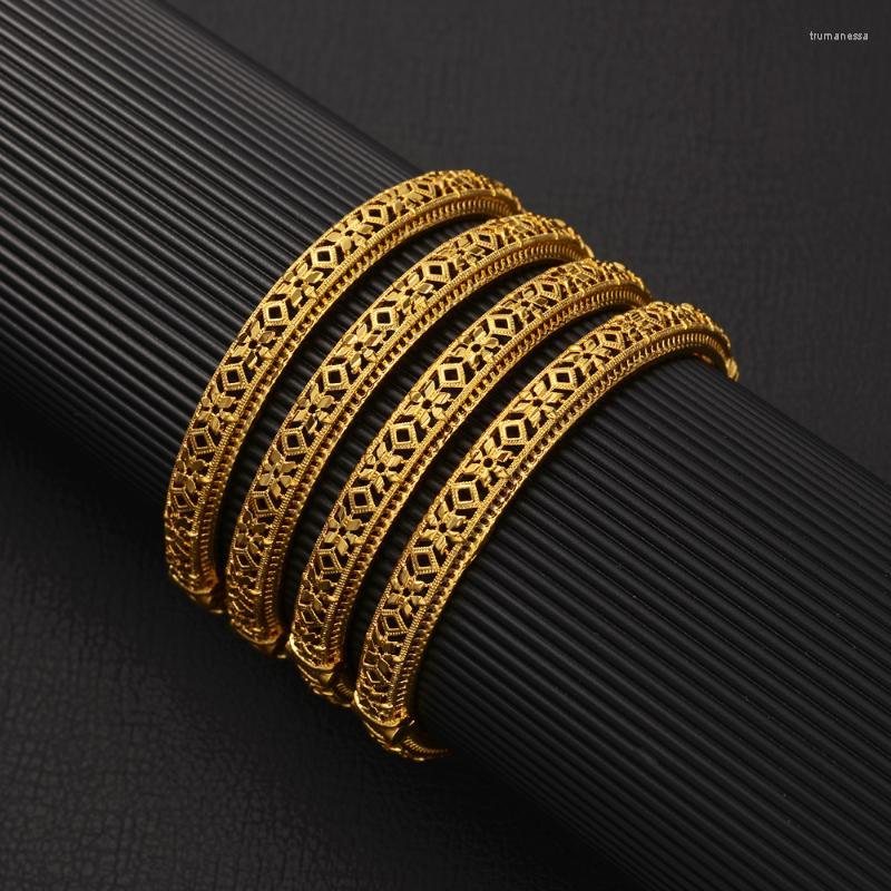 

Bangle Bangrui Fashion 60mm Openable Gold Color Bracelet Exquisite Jewelry For Dubai Africa Arab Women Party GiftBangle Raym22