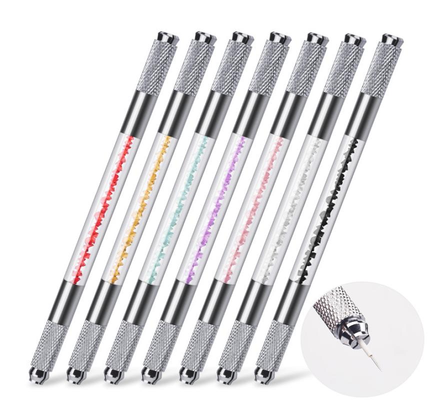 

TP002 New Tattooing Pen Microblading Pen Tattoo Machine Permanent Makeup Eyebrow Tattoo Manual Pen Needle Blade Slot Gift8960926