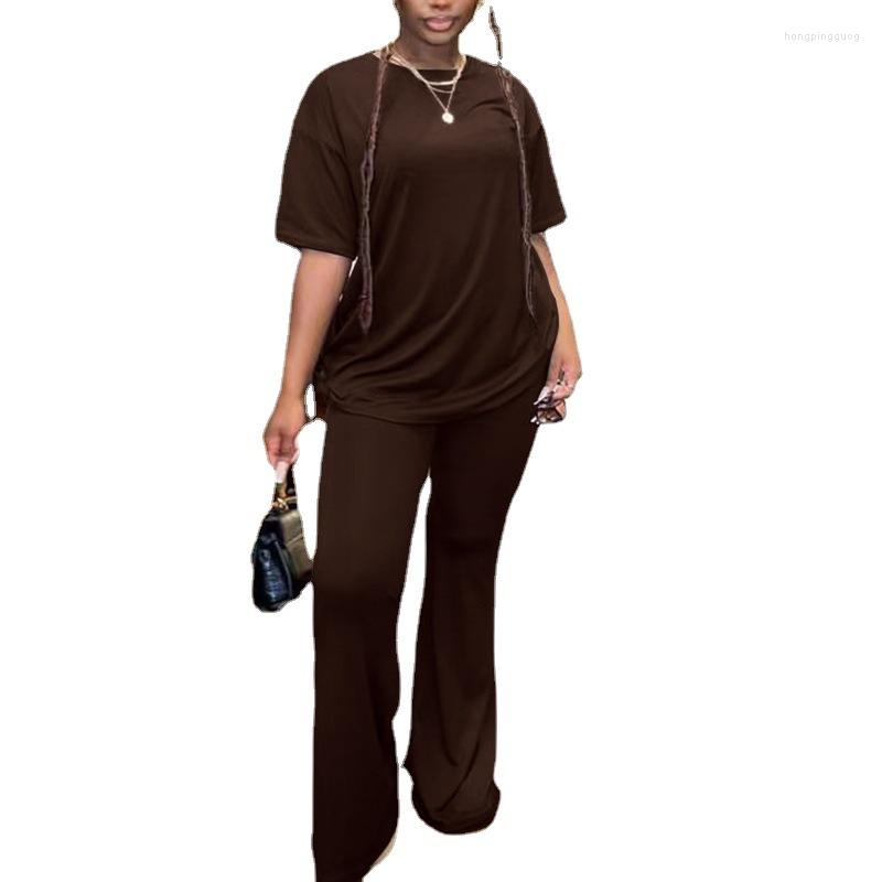 

Ethnic Clothing 2 Piece Set African Clothes Women T Shirt Tops And Pants Suit Summer Fashion Solid Casual Tracksuit Outfits 2023