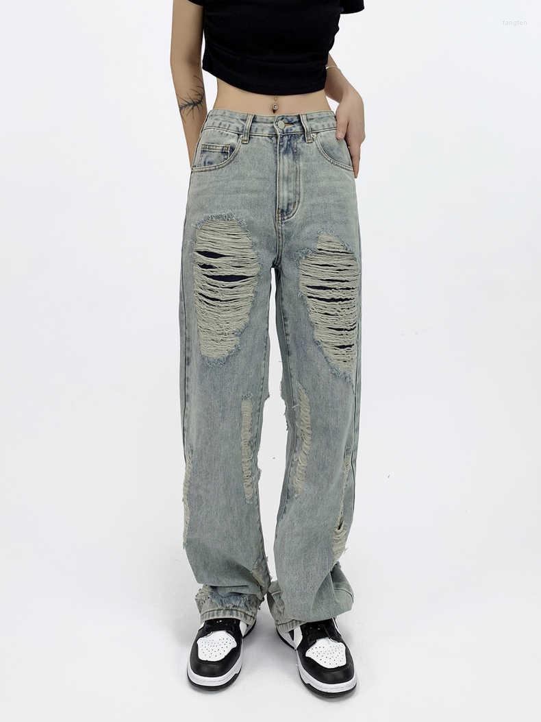 

Men' Jeans X03973 Fashion Men' 2023 Runway Luxury European Design Party Style Clothing, Picture shown