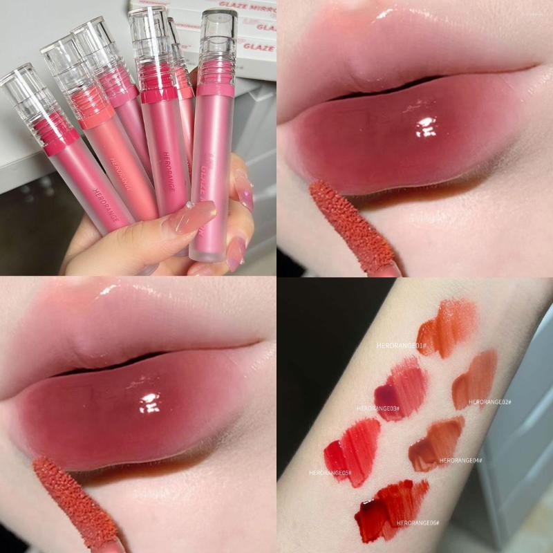 

Lip Gloss Ice Transparent Mirror Glaze Moisturizing Water Light Glass Waterproof Lasting Jelly Liquid Lipstick Womon Makeup, 02
