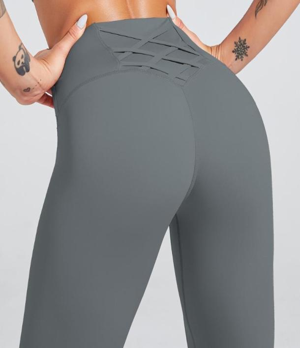

Fitness Lycra Push Up Leggings Women Pink Cross band Legging Pants Workout Fashion Female High Waist Stretch Leggins Plus Size2102907, Black