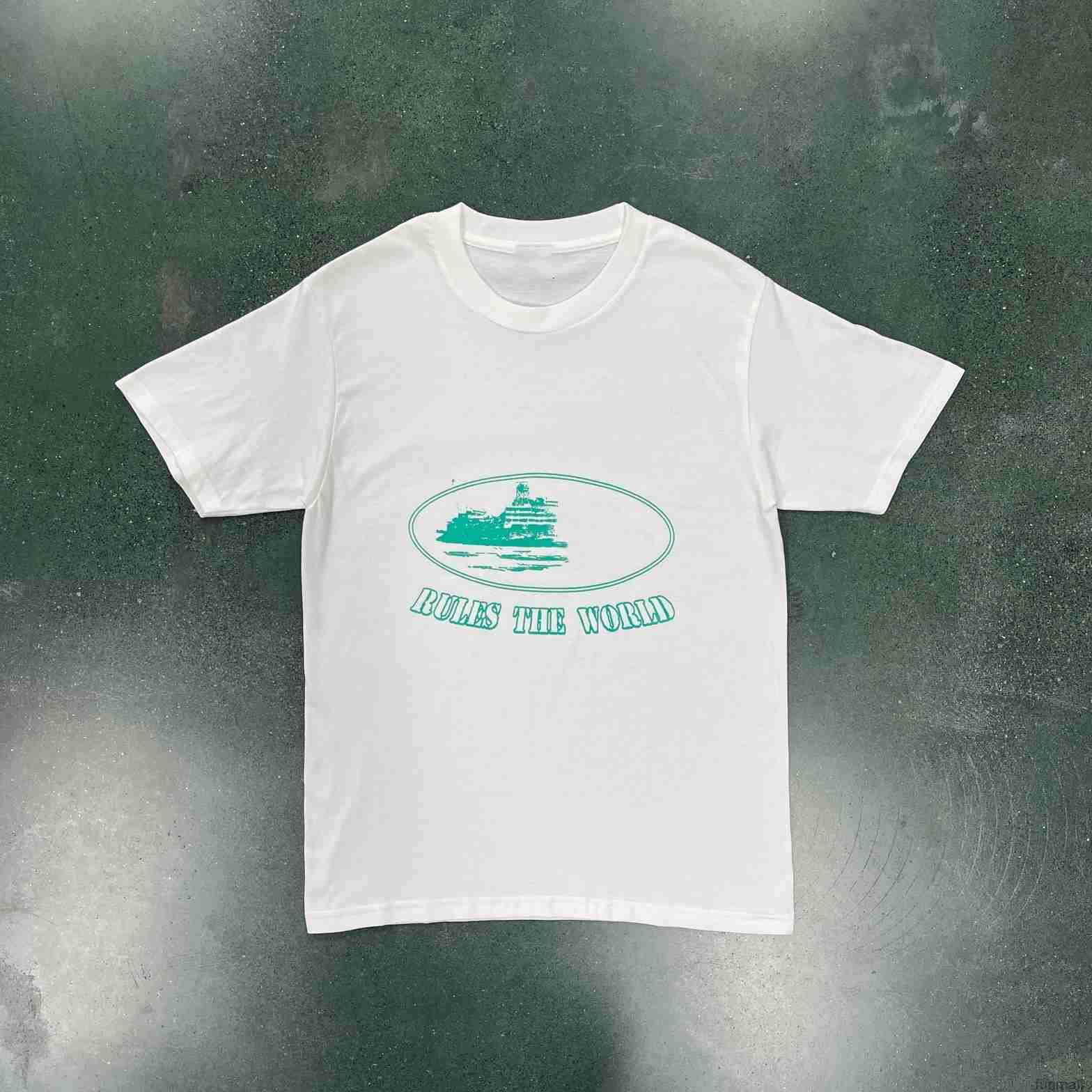 

2023 Designer Luxury Corteizs T-shirt Brand t Shirt Clothing Letter Short Sleeve Summer Mens Womens Tees Usa High Street Top Iv5p, 17