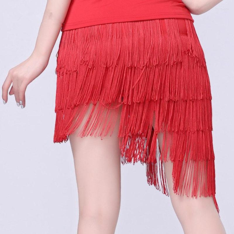 

Stage Wear 2023 Latin Dance Skirt Sexy Women Top Costume Samba Tango Kinds Of Tassels Dresses Competition Performamnce Salsa Lady, Black
