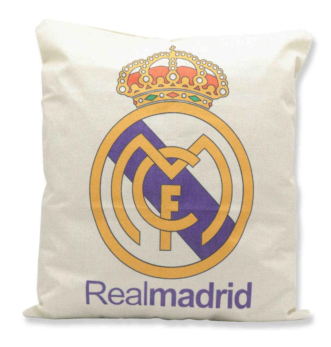 

Real Madrid Football Print Throw Pillow Case Soccor series Decorative Pillows For Sofa Car Seat Cushion Cover 40x40cm Home Decor9516985