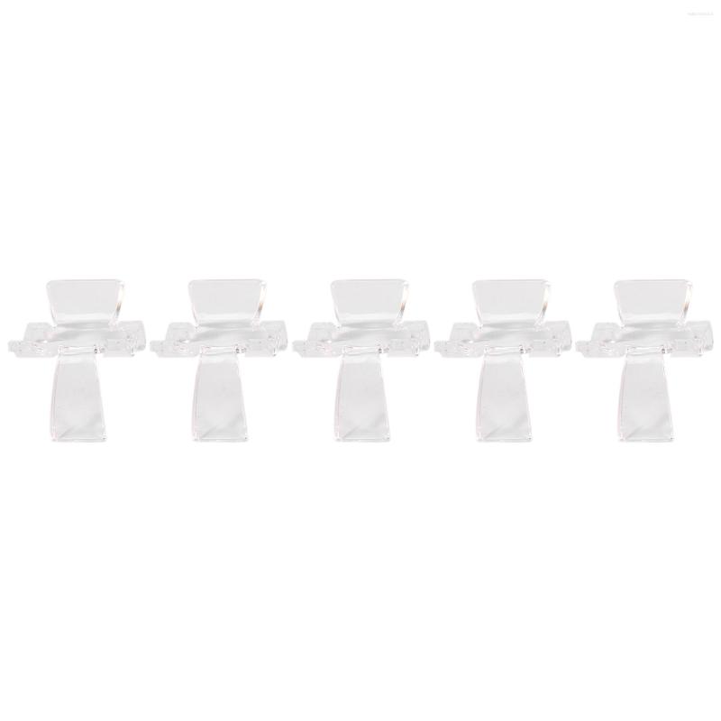

Jewelry Pouches 25 Pieces Acrylic Display Holder Clear Plastic Easel Stands Holders For Rock Mineral