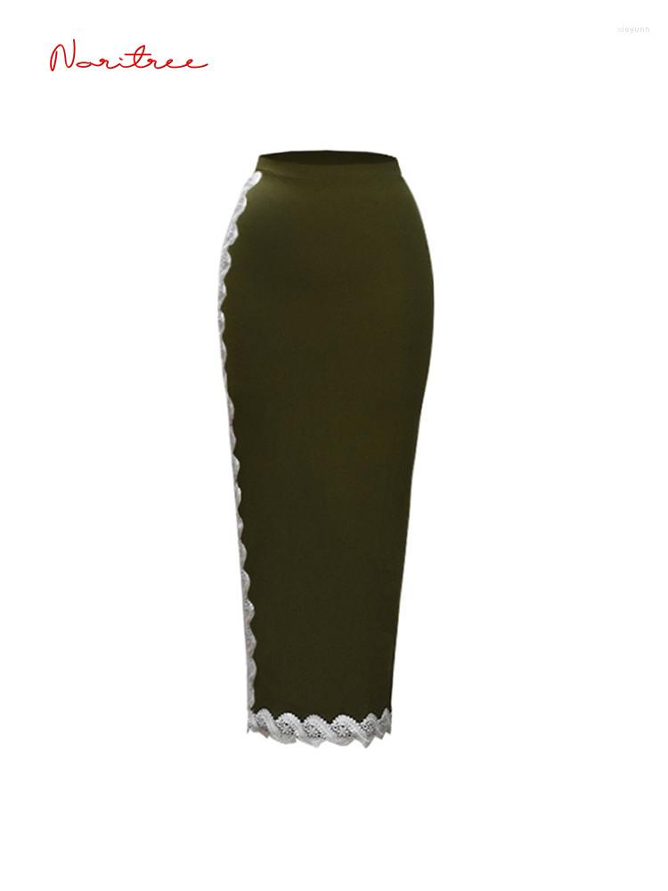 

Ethnic Clothing 4 Colors Female Elegant Modest Muslim Islamic Skirt With Belt Bandage Women Ankle-Length Long Skirts Wy874 Dropship