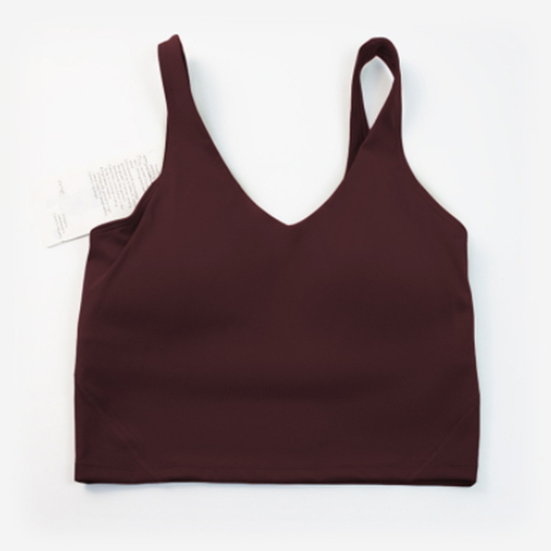 

Bear Women U-shaped Beauty Back Yoga Bra Running Fitness Vest Sports Bra Shockproof Tops Push-Up Gym Workout Women's Underwear lu-777 lululoemon, 015