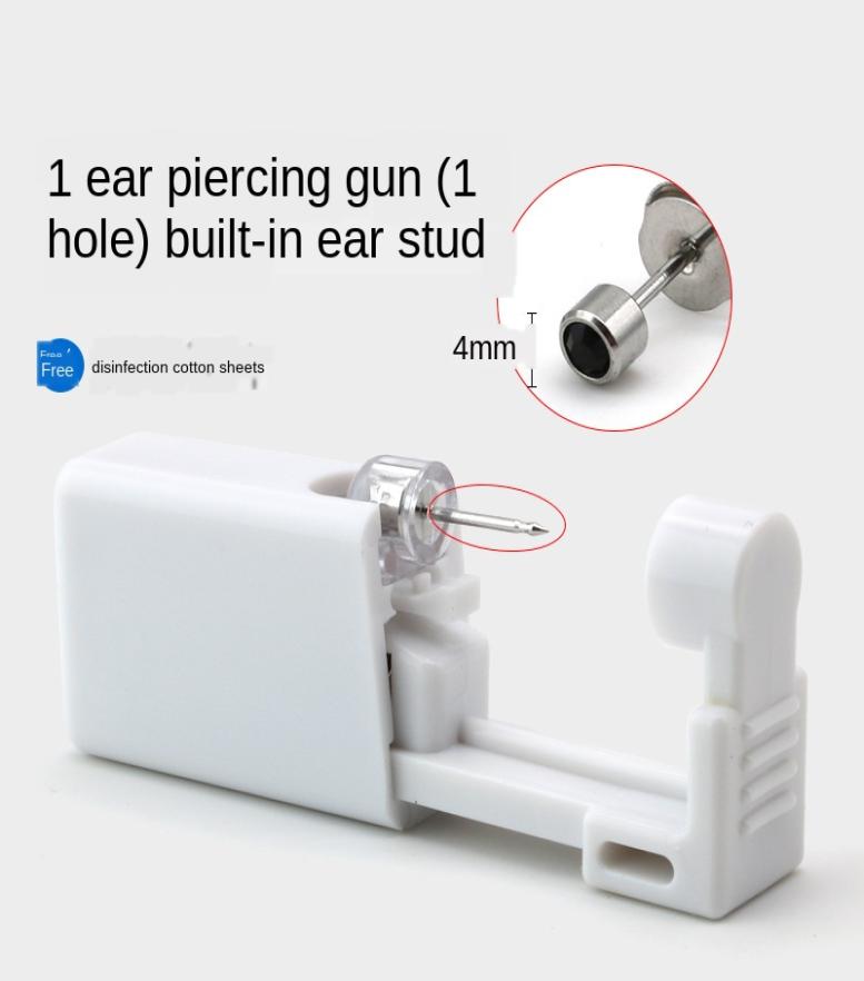 

JIOROMY 1PC Disposable Sterile Ear Piercing Unit Cartilage Tragus Helix Piercing Gun NO PAIN Piercer Tool Machine Kit Stud DIY4698367