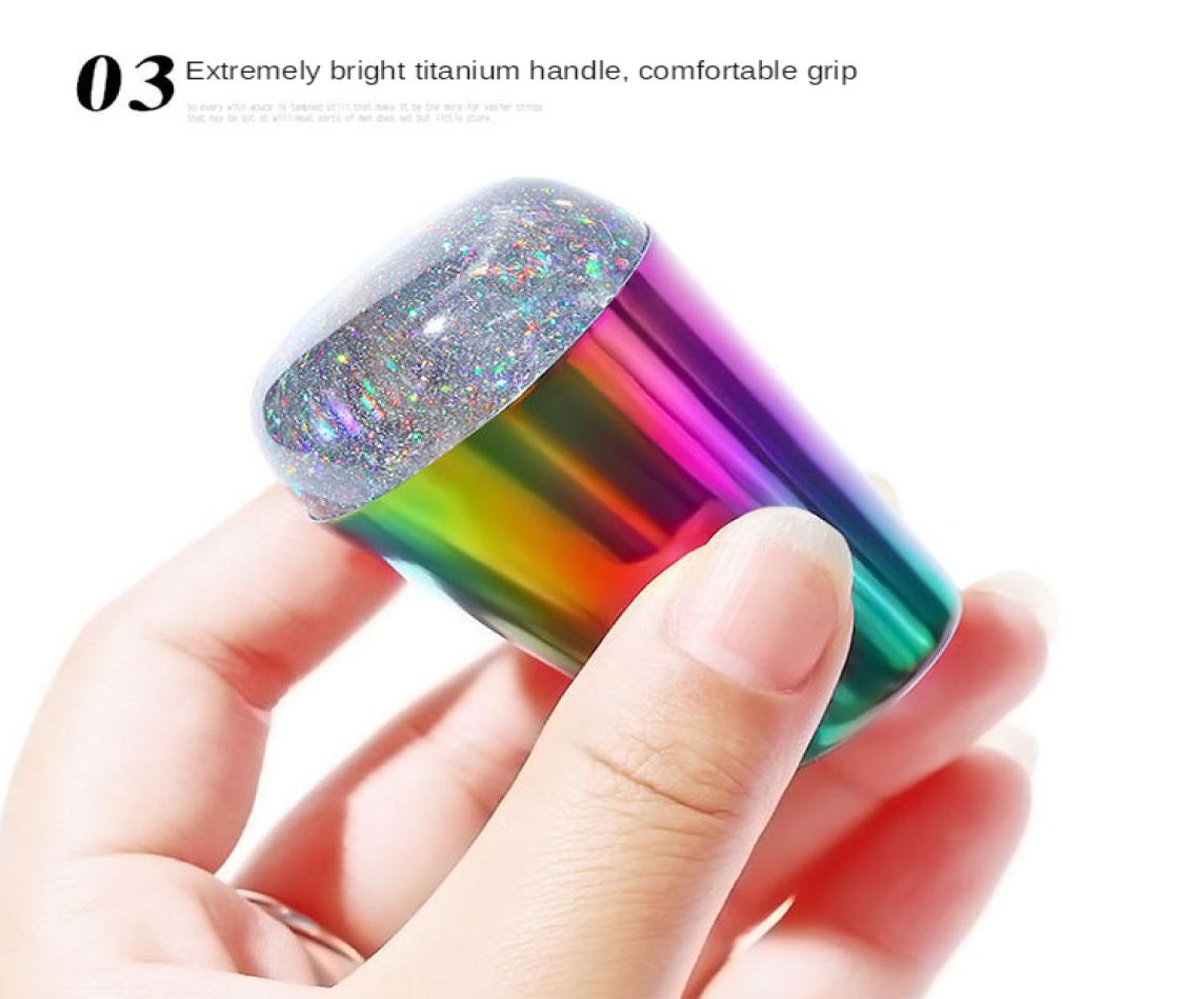 

1pc Silicone Nail Templates Stamper Set for NailS Art Stamp Polish Print Transfer Design Stamping Plate Template Tools NAP0087136020