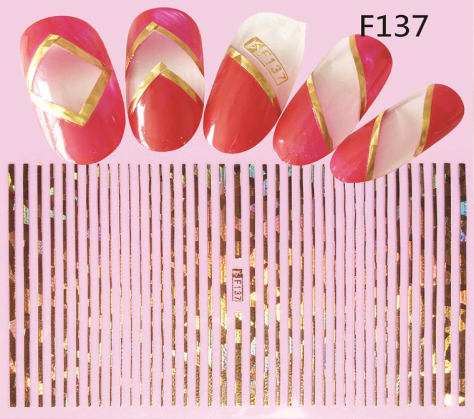 

5pcsset Nail Art Decoration Set Pull Wire Glod Sliver Stamping Sticker Manicure Tools Rhinestones for Nail Accessoires Decals8094209