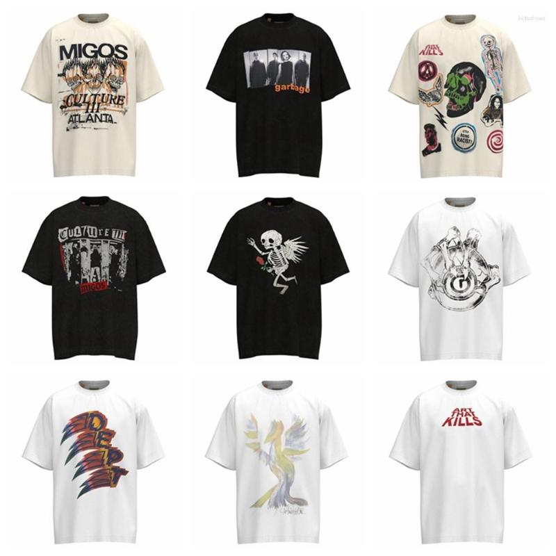 

Men's T Shirts Frog Drift Fashion Streetwear Y2k Superior Quality Oversized Vintage Cotton Brand Loose Tee T-shirt Tops For Men Clothing, D35