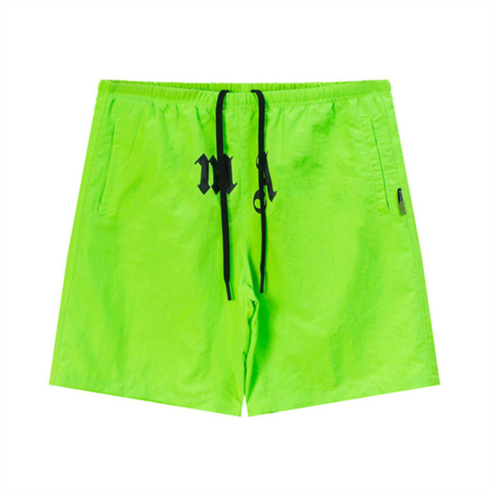 

Men's high-end quality highlights the temperament of loose large size fashion shorts wicking sweat quick drying European and American trend quarter pants M-3XL B4