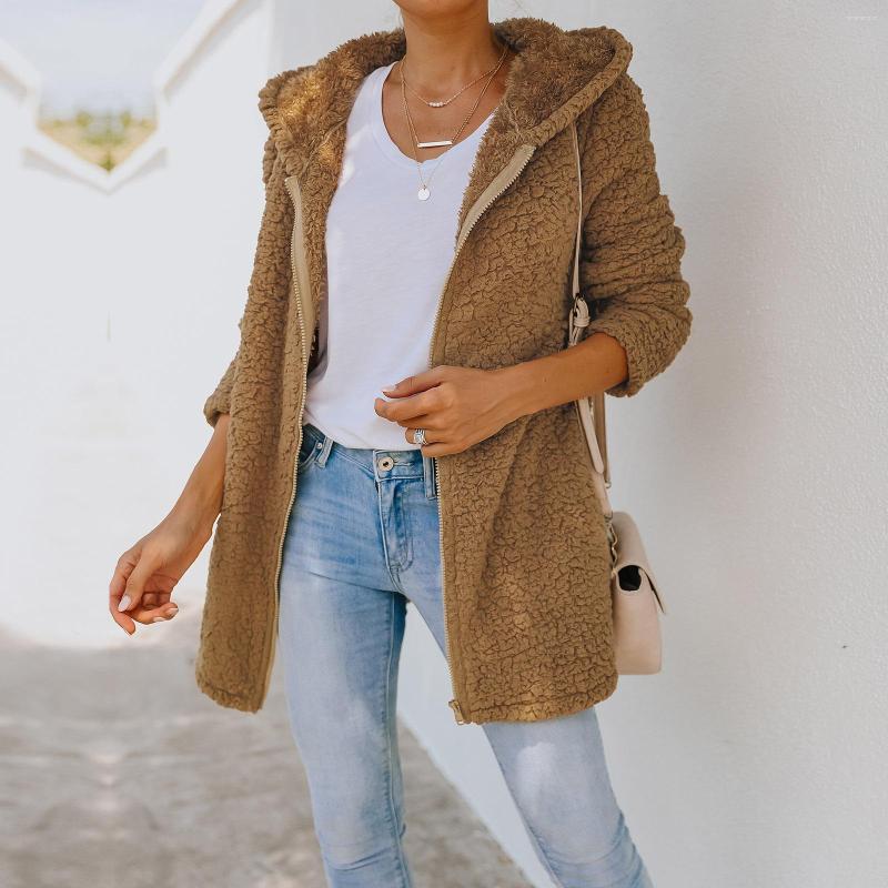 

Women' Jackets Women' Spring Autumn Winter Loose Warm Coat Women Casual Female & Lady, Black