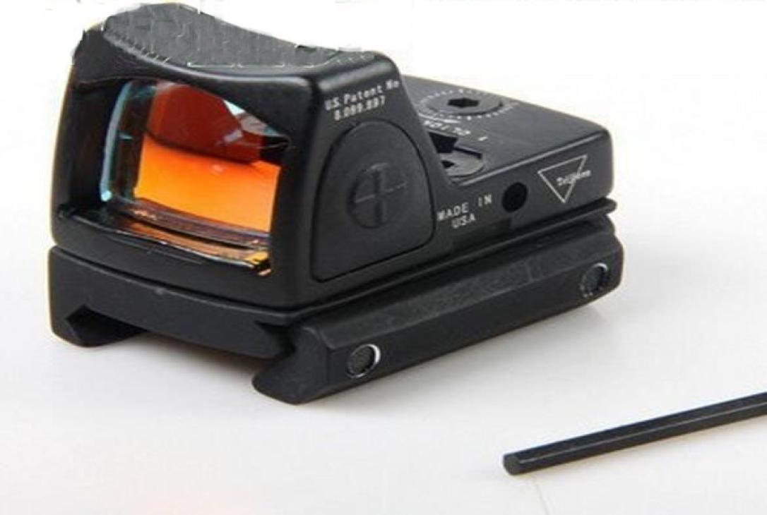 

Promotion Trijicon RMR Adjustable Style Red Dot Sight Scope With Protect Rubber Cover For Hunting5468553