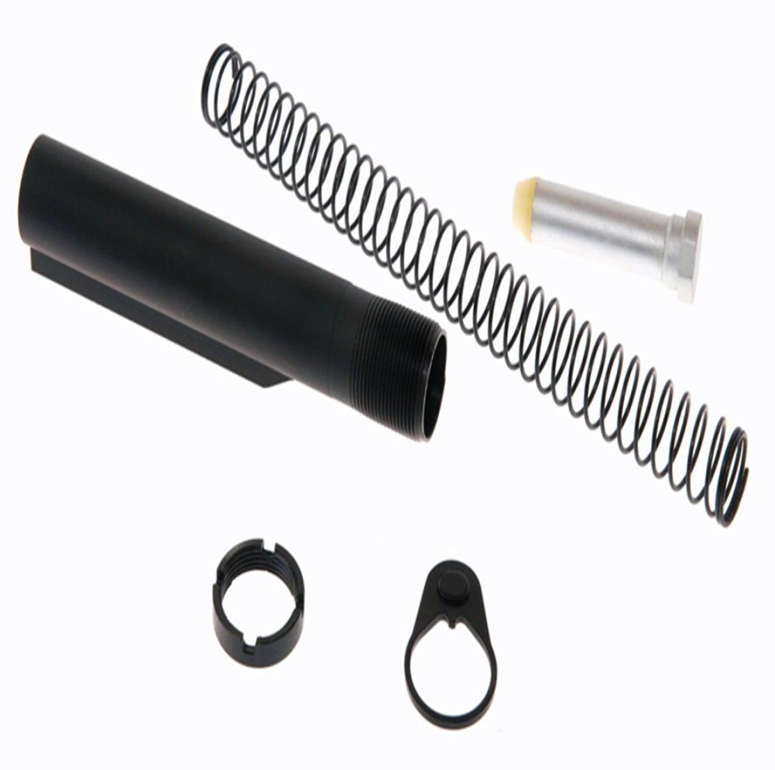 

AR 15 AR15 Commercail 6 Position Buffer Tube Assembly Kit Commercail Size For AR15 Stock4123926, Black