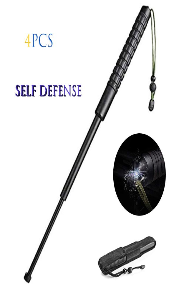 

Bud K telescopic climbing stick used for escape tools lifesaving tools suitable for men and women outdoor protection6842221, Black