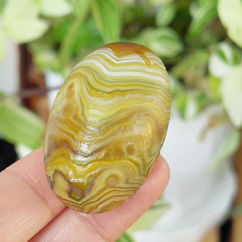 

Loose Gemstones Natural Flower Colorful Agate Stones Pure Beads For DIY Jewelry Making Minerals Home Decor Gift Original Stone