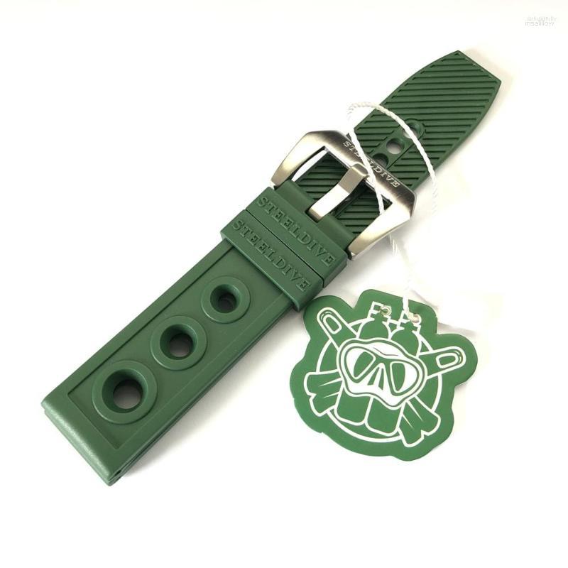 

Watch Bands STEELDIVE Automatic Strap Replacement 22mm Bracelets Dive Watches 20/22mm