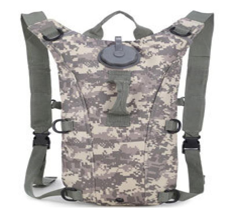 

3L Water bag backpack outdoor army camouflage bike ride a wild tactical movement bladder transport water bag5850438, Khaki