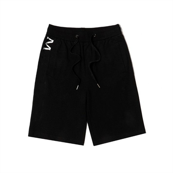 

Men's high-end quality highlights the temperament of loose large size fashion shorts wicking sweat quick drying European and American trend quarter pants M-3XL B65, 16