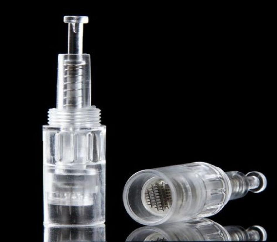 

912243642 Nano Needle Cartridge tips Screw Port Cartridges For Electric YYR Derma Pen Auto Micro Stamp2080606