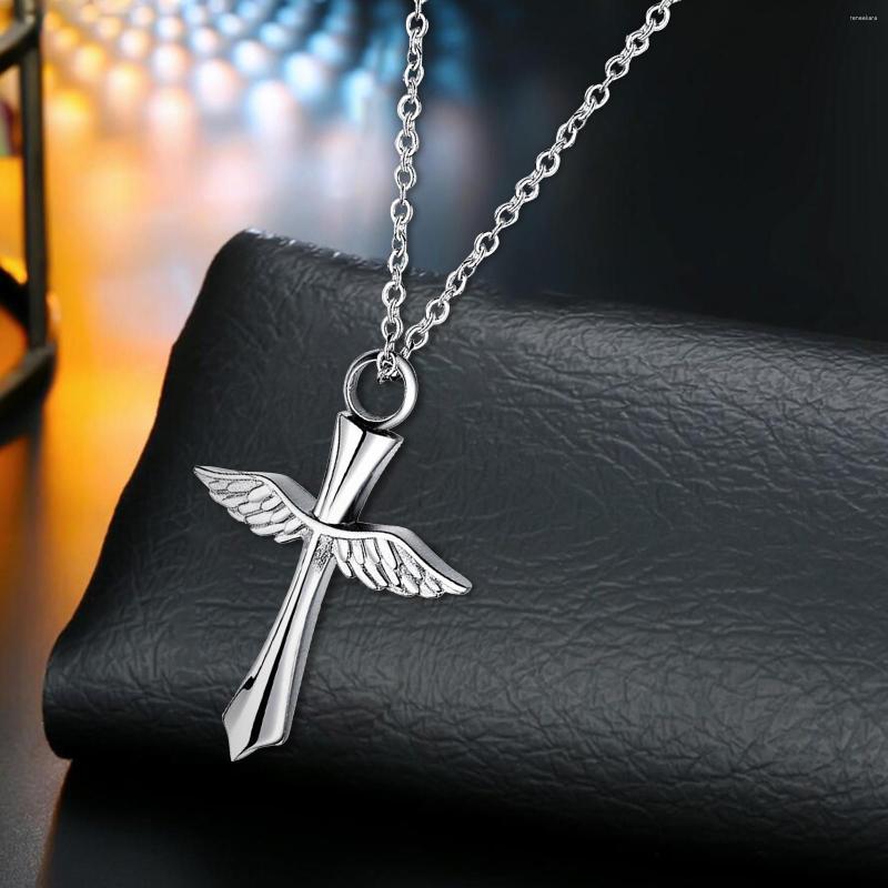 

Chains Necklace For Women Stainless Hair Commemorative Family Pendant Steel Necklaces Pendants