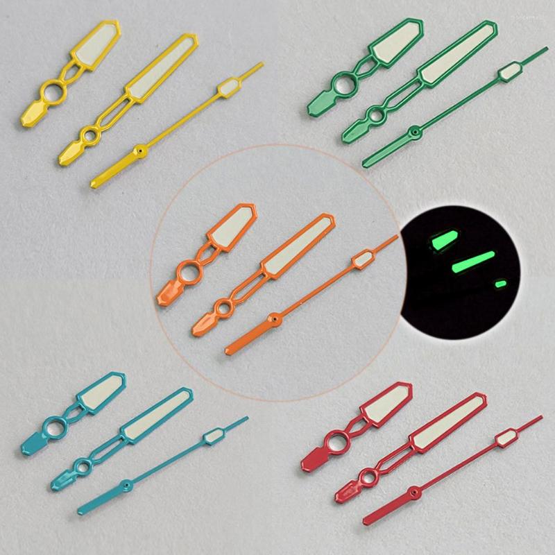 

Watch Repair Kits Candy Color NH36 Hands Green Luminous Pointer NH35 For 4R 7S Movement 3Pins Needle