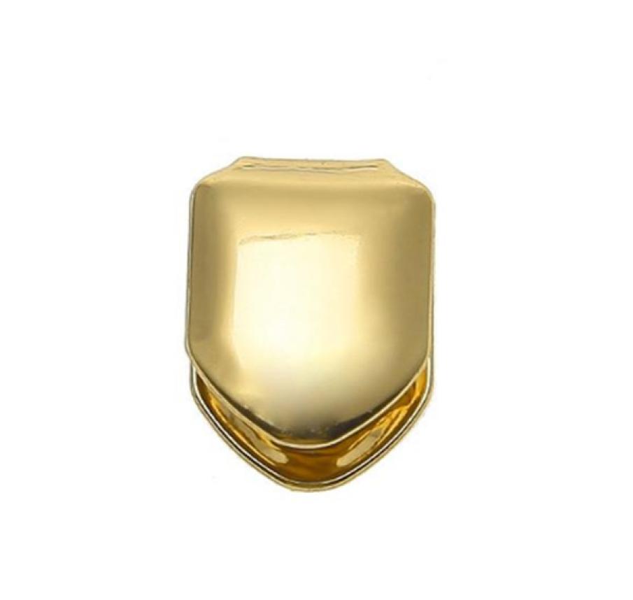 

14K Gold Plated Single Tooth FANG Grill Cap Canine Teeth for Man Hip Hop Custom GRILLZ y614264562