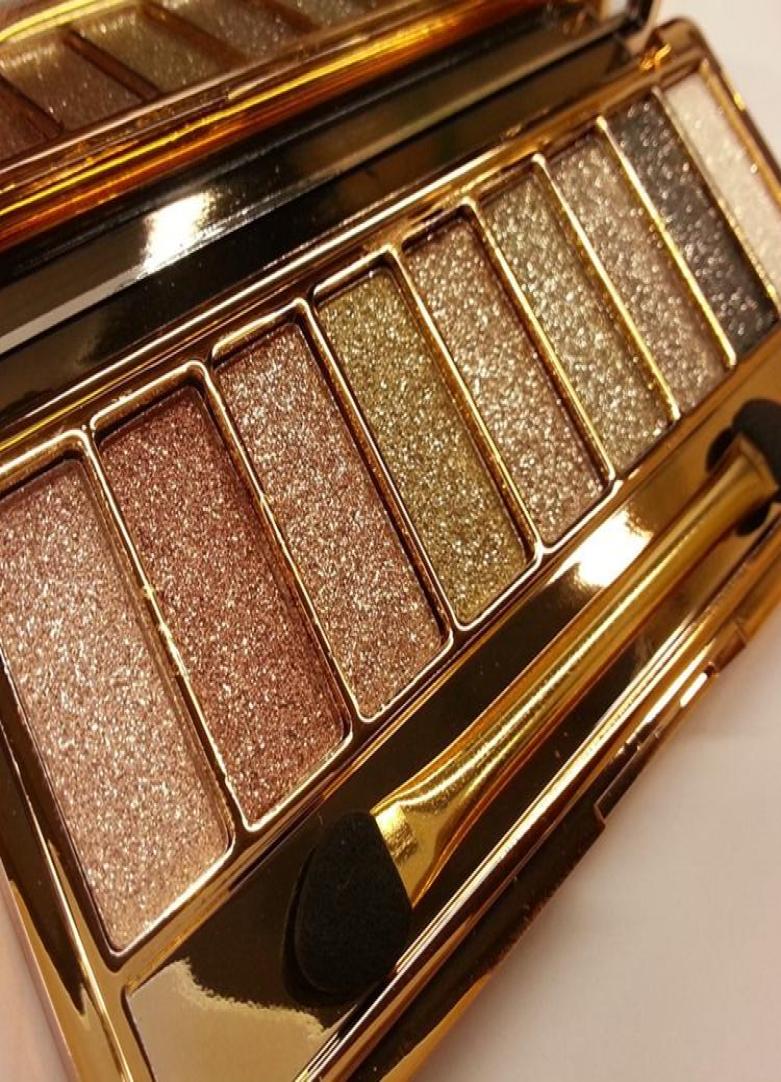 

Professional Eye Shadow Maquillage 9 Colors Diamond Bright Makeup Eyeshadow Naked Smoky Palette Make Up Set 1276942, Multi